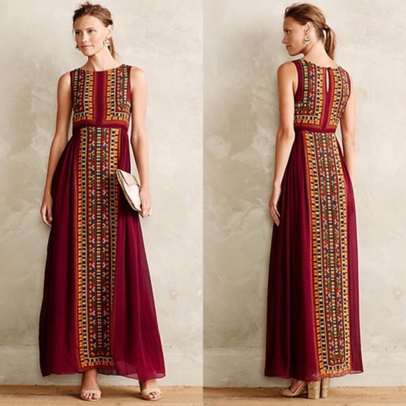 Anthropologie Dresses & Skirts - 💥HP💥Anthropologie Bajwa Maxi Dress Tanvi Kedia